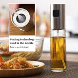 Kitchen Baking Oil Cook Oil Spray Empty Bottle Vinegar Bottle Oil Dispenser Cooking Tool Salad BBQ Cooking Glass Oil sprayer